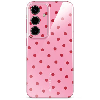 ONEFLOW Splash Cover Samsung Galaxy S24 Design Muster – Berry Dots