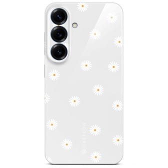ONEFLOW Splash Cover Samsung Galaxy S25 Design Muster – Daisy Delight ONEFLOW Splash Cover Samsung Galaxy S25 Design Muster – Daisy Delight