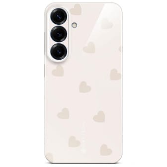 ONEFLOW Splash Cover Samsung Galaxy S25 Design Muster – Latte Love ONEFLOW Splash Cover Samsung Galaxy S25 Design Muster – Latte Love