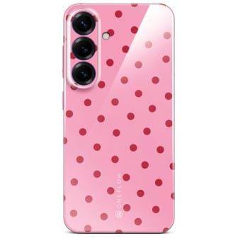 ONEFLOW Splash Cover Samsung Galaxy S25 Design Muster – Berry Dots ONEFLOW Splash Cover Samsung Galaxy S25 Design Muster – Berry Dots