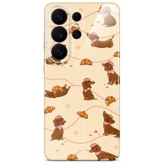 ONEFLOW Splash Cover Samsung Galaxy S26 Ultra Design Muster – Doxie Deluxe ONEFLOW Splash Cover Samsung Galaxy S26 Ultra Design Muster – Doxie Deluxe