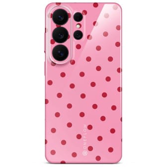 ONEFLOW Splash Cover Samsung Galaxy S26 Ultra Design Muster – Berry Dots ONEFLOW Splash Cover Samsung Galaxy S26 Ultra Design Muster – Berry Dots