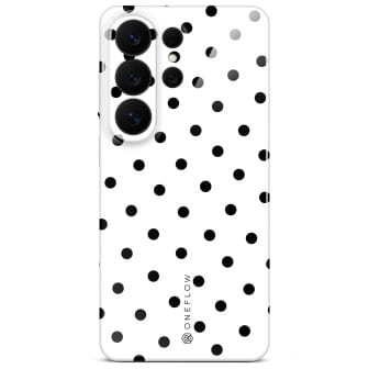 ONEFLOW Splash Cover Samsung Galaxy S26 Ultra Design Muster – Polka Noir ONEFLOW Splash Cover Samsung Galaxy S26 Ultra Design Muster – Polka Noir