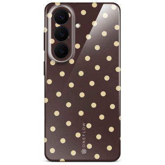 ONEFLOW Splash Cover Samsung Galaxy S26 Design Muster – Espresso Sprinkles