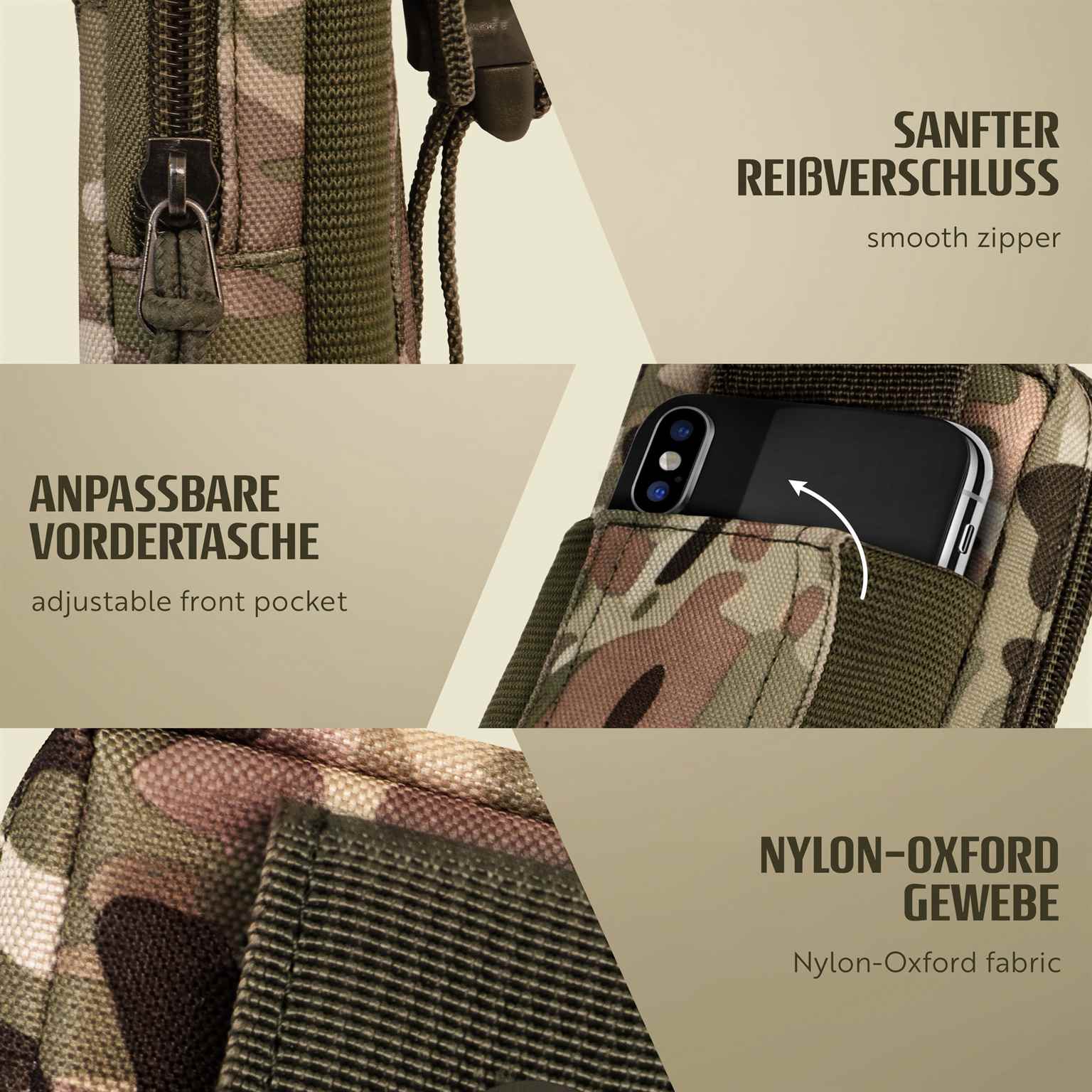 ONEFLOW Survival Case Motorola Moto G14 Handytasche Outdoor – Weiteres Produktbild 5