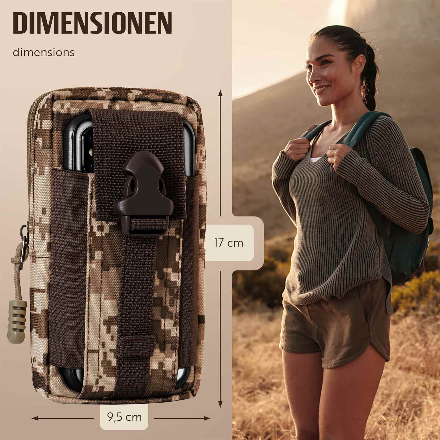 ONEFLOW Survival Case Nokia C32 Handytasche Outdoor – Weiteres Produktbild 2