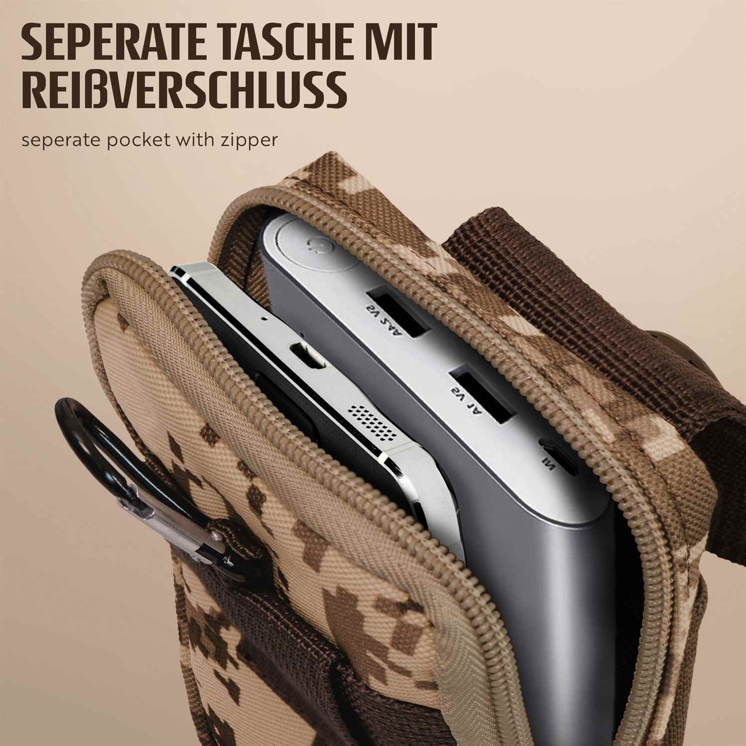 ONEFLOW Survival Case Samsung Galaxy S6 Edge Handytasche Outdoor – Weiteres Produktbild 4 ONEFLOW Survival Case Samsung Galaxy S6 Edge Handytasche Outdoor – Weiteres Produktbild 4