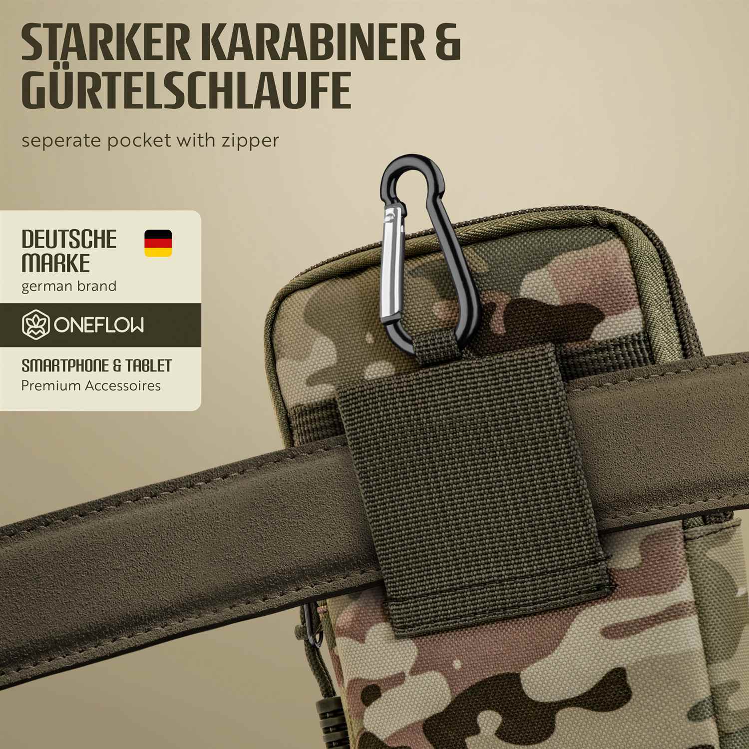 ONEFLOW Survival Case Sony Xperia Z1 Handytasche Outdoor – Weiteres Produktbild 4