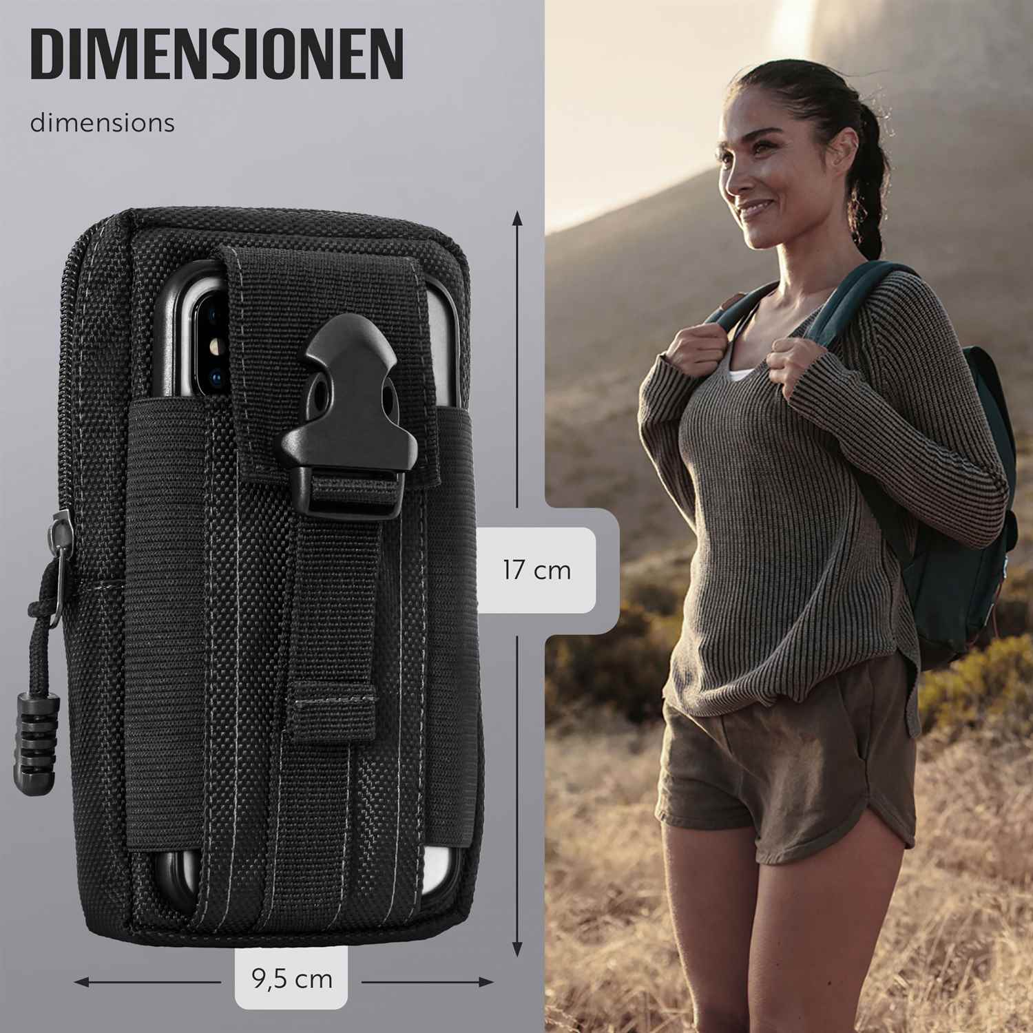 ONEFLOW Survival Case Sony Xperia Z1 Handytasche Outdoor – Weiteres Produktbild 2