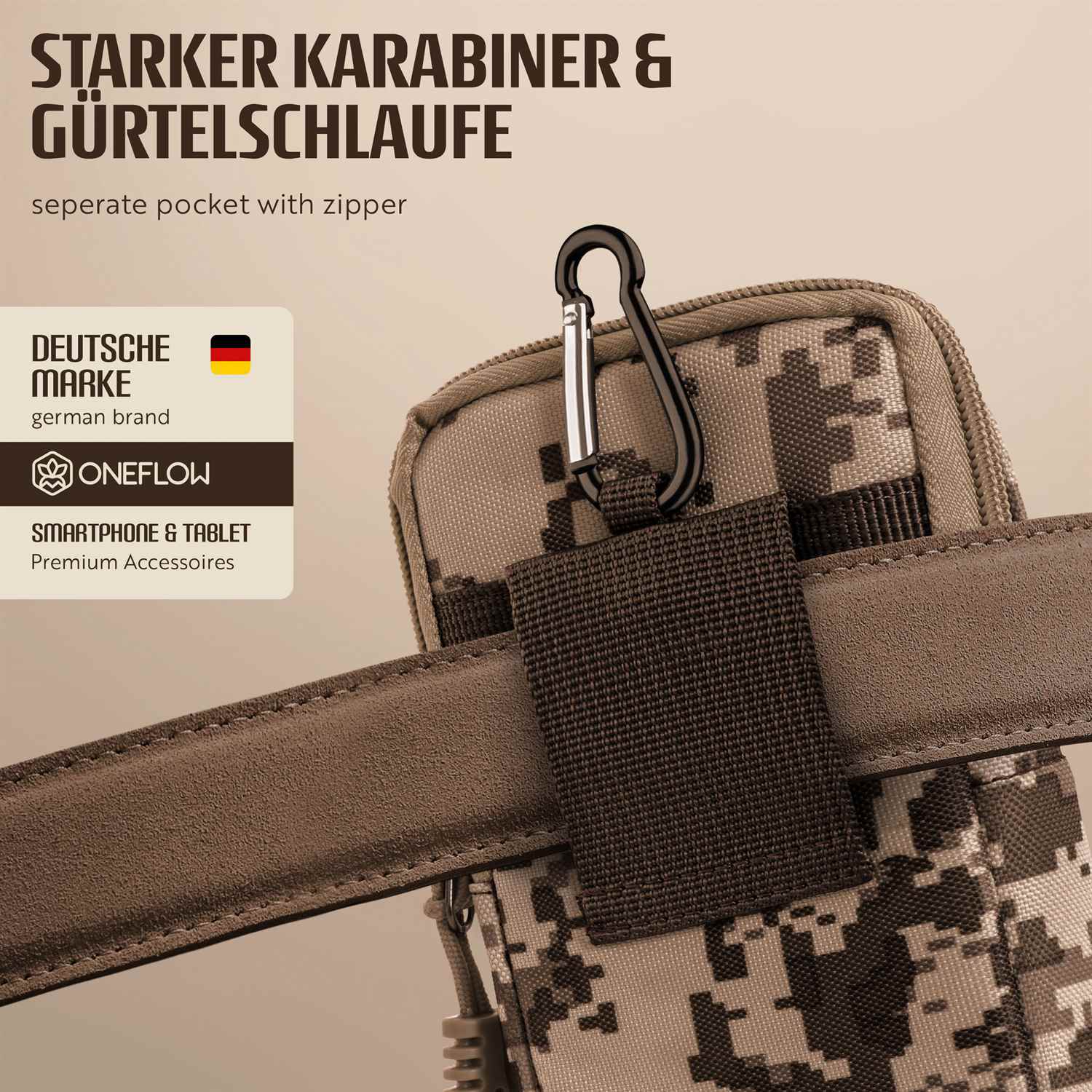 ONEFLOW Survival Case ZTE Axon 10 Pro Handytasche Outdoor – Weiteres Produktbild 4