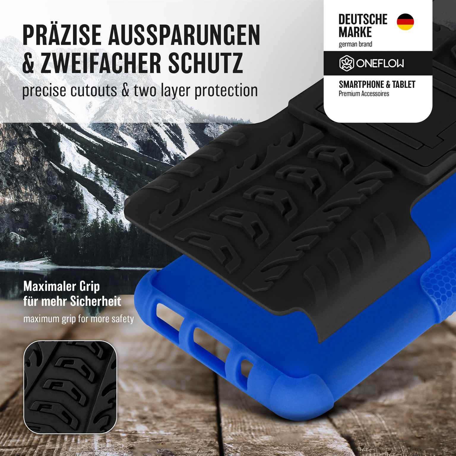 ONEFLOW Tank Case iPhone 13 Panzerhülle Outdoor – Weiteres Produktbild 3 ONEFLOW Tank Case iPhone 13 Panzerhülle Outdoor – Weiteres Produktbild 3