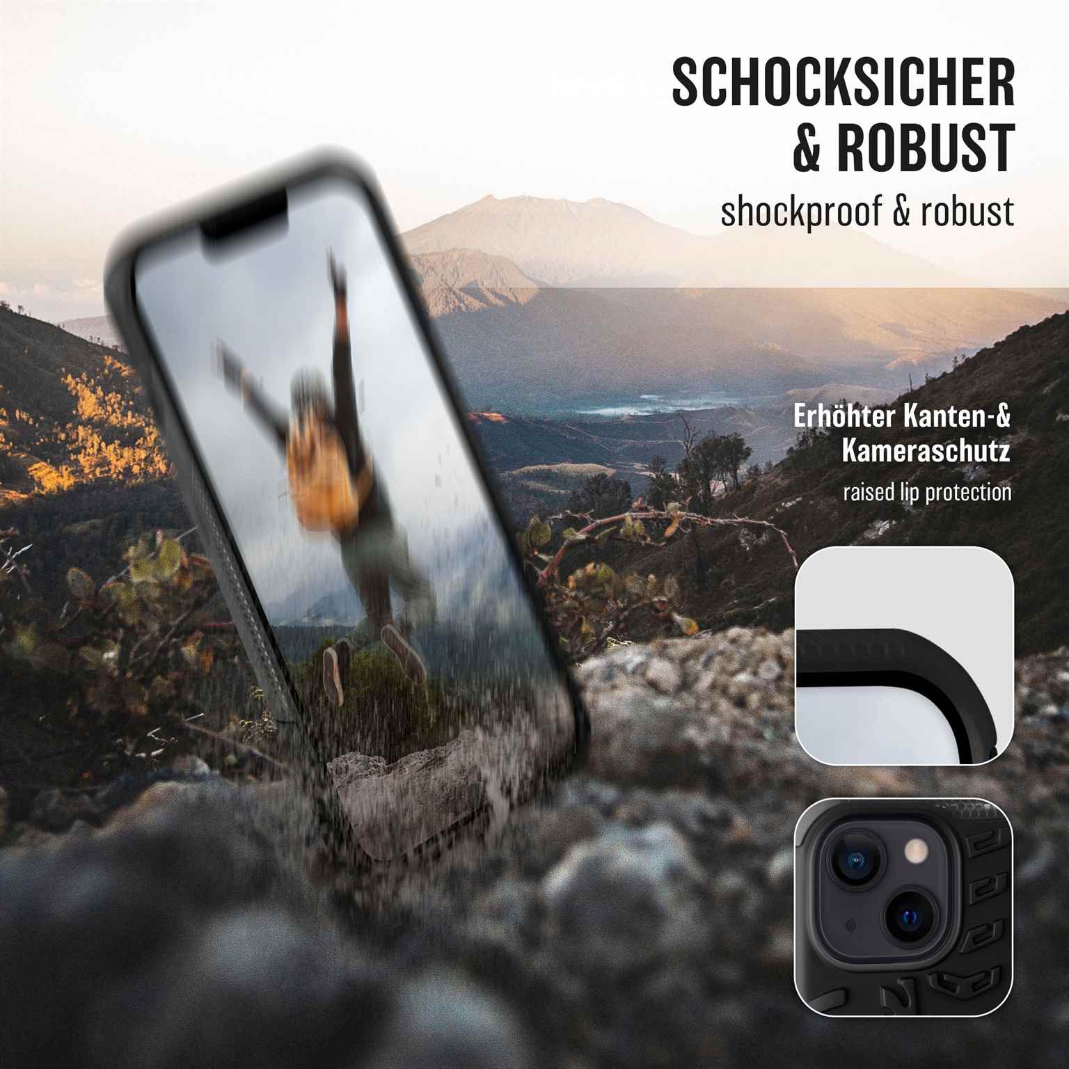ONEFLOW Tank Case iPhone 14 Plus Panzerhülle Outdoor – Weiteres Produktbild 5 ONEFLOW Tank Case iPhone 14 Plus Panzerhülle Outdoor – Weiteres Produktbild 5