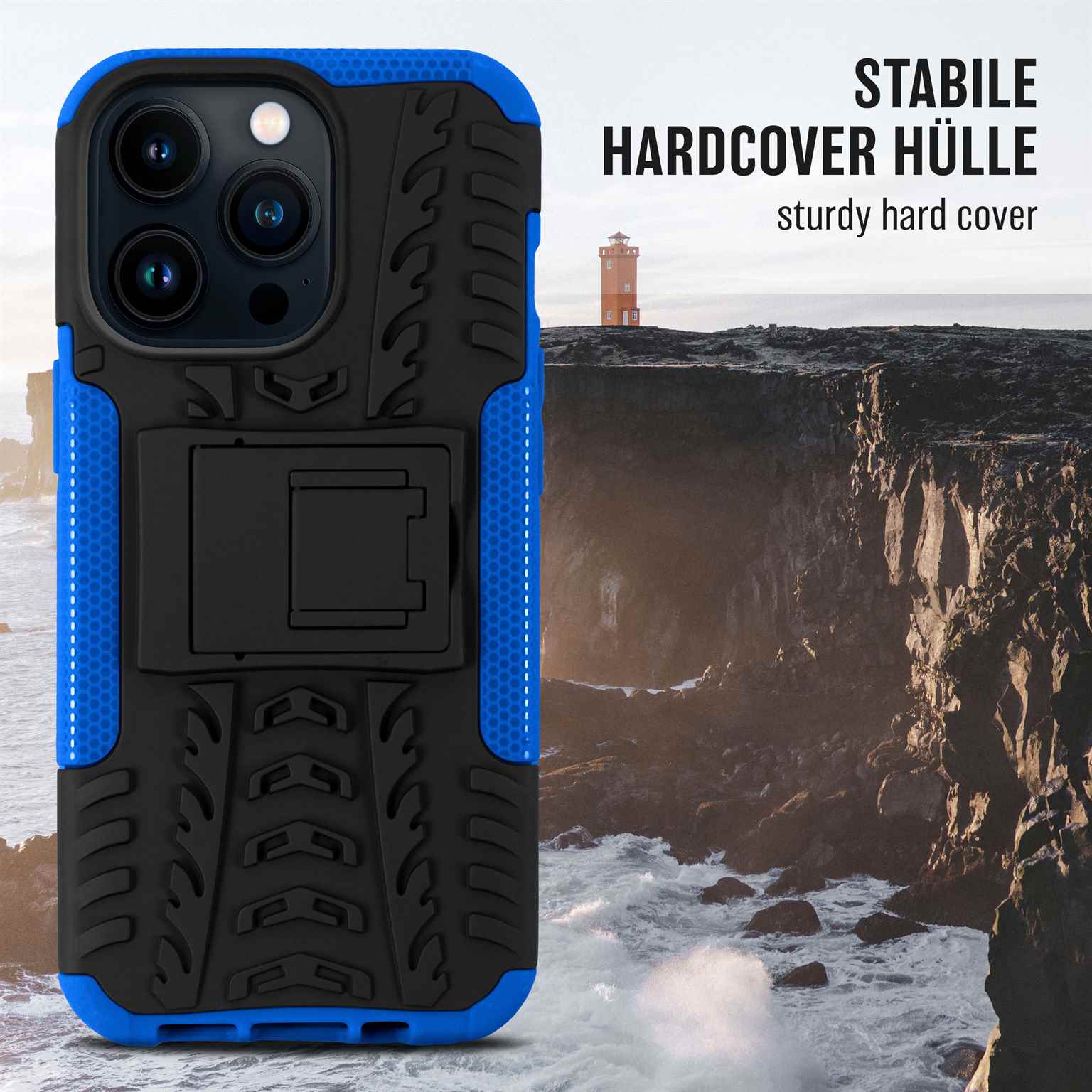 ONEFLOW Tank Case iPhone 15 Pro Panzerhülle Outdoor – Weiteres Produktbild 2 ONEFLOW Tank Case iPhone 15 Pro Panzerhülle Outdoor – Weiteres Produktbild 2