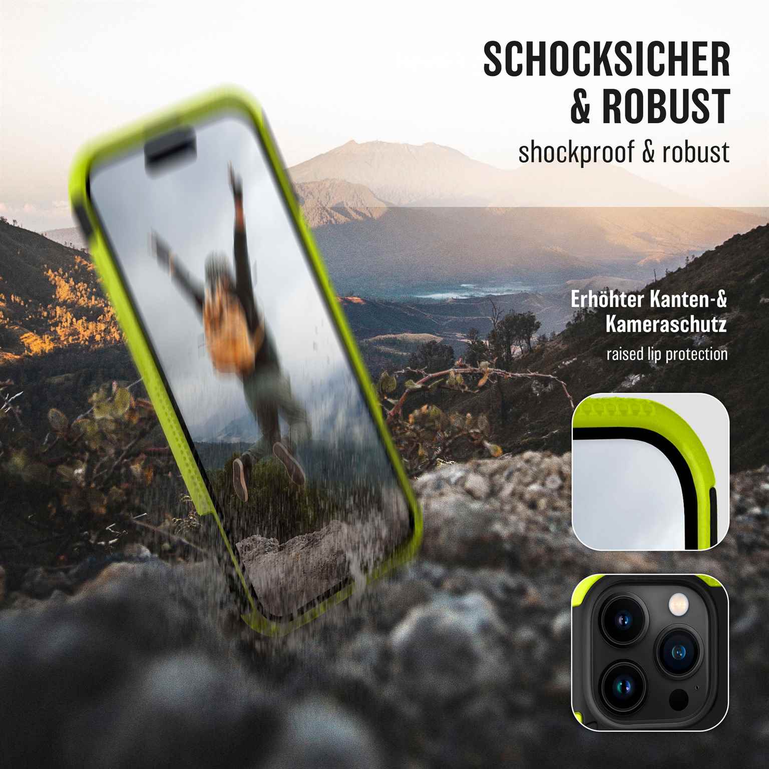 ONEFLOW Tank Case iPhone 15 Pro Panzerhülle Outdoor – Weiteres Produktbild 4 ONEFLOW Tank Case iPhone 15 Pro Panzerhülle Outdoor – Weiteres Produktbild 4
