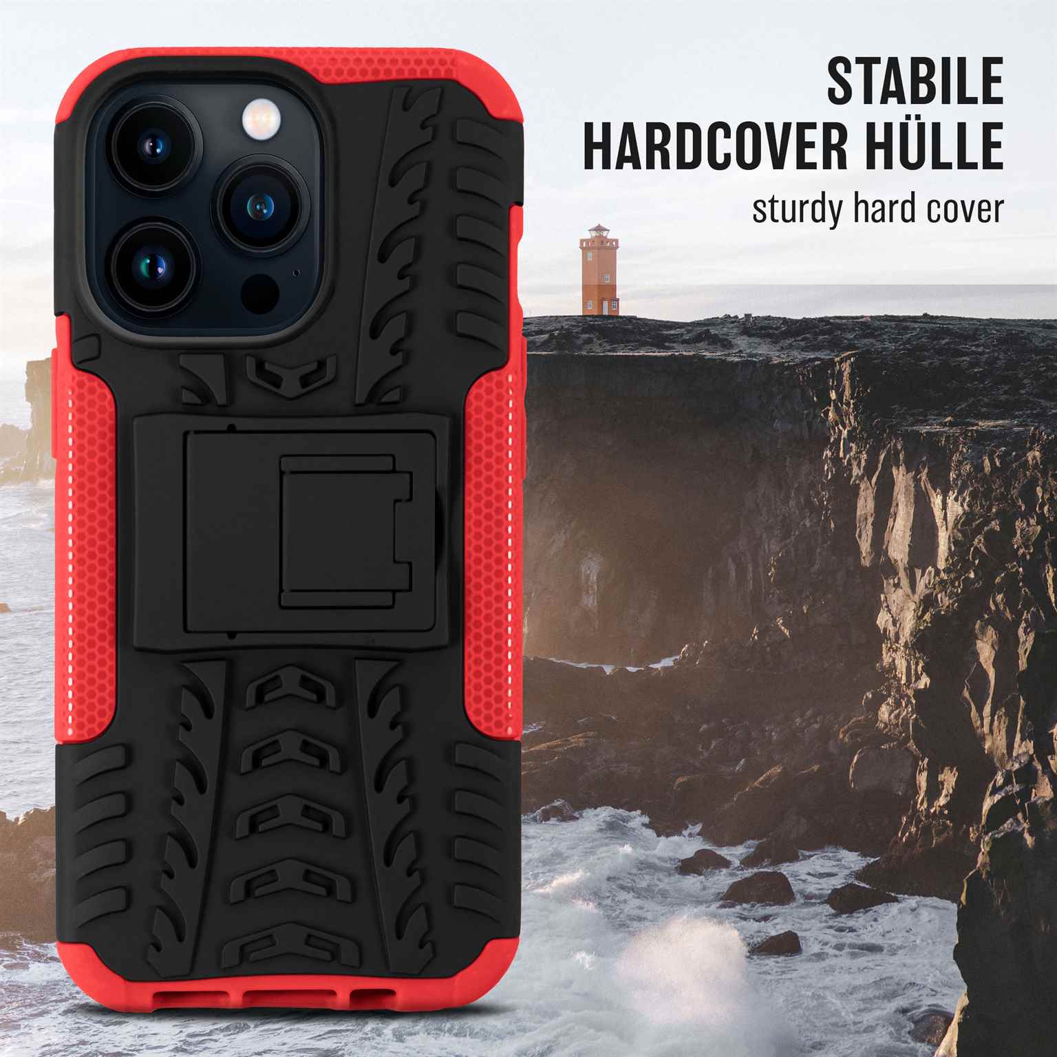 ONEFLOW Tank Case iPhone 15 Pro Panzerhülle Outdoor – Weiteres Produktbild 2 ONEFLOW Tank Case iPhone 15 Pro Panzerhülle Outdoor – Weiteres Produktbild 2