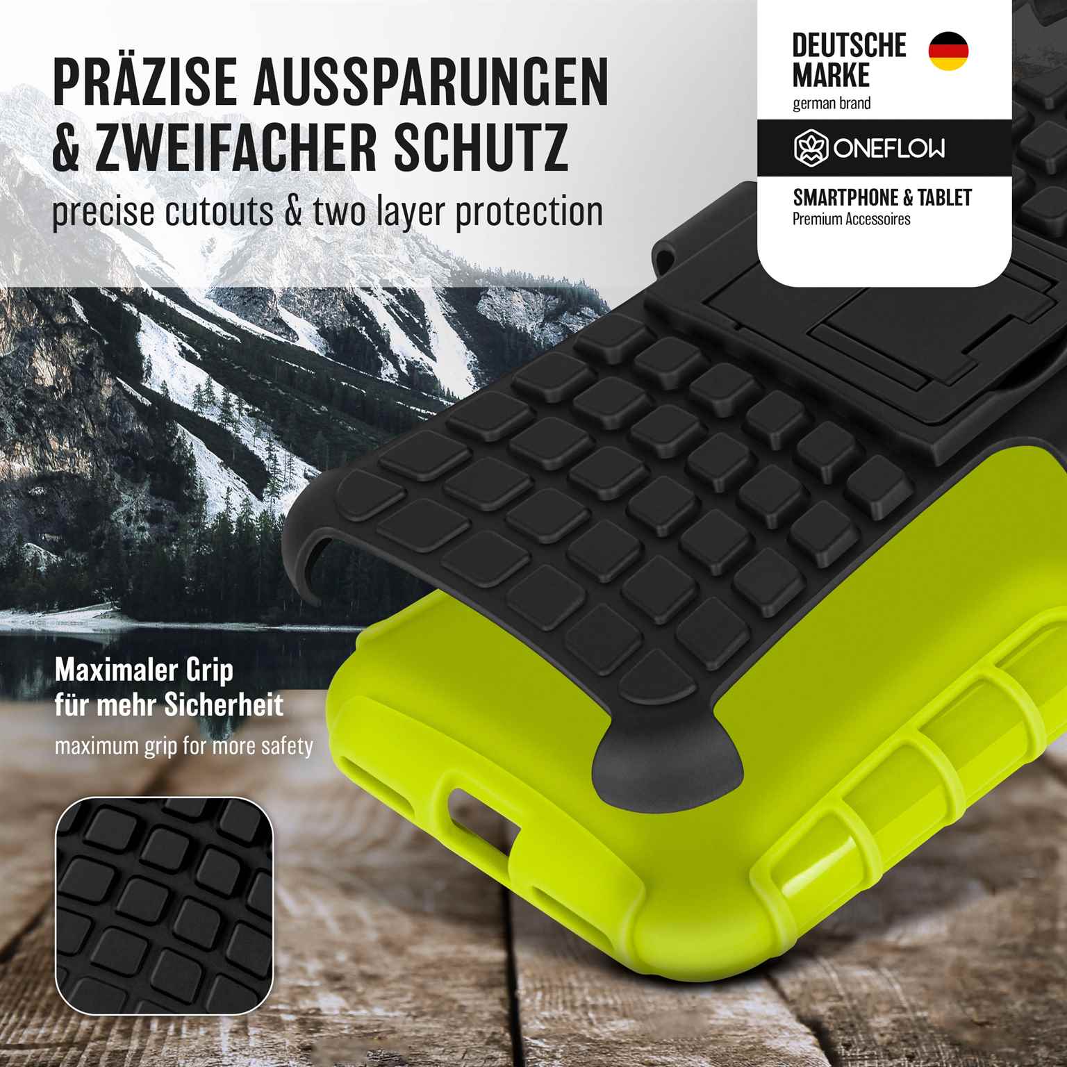 ONEFLOW Tank Case iPhone 6 Panzerhülle Outdoor – Weiteres Produktbild 3 ONEFLOW Tank Case iPhone 6 Panzerhülle Outdoor – Weiteres Produktbild 3