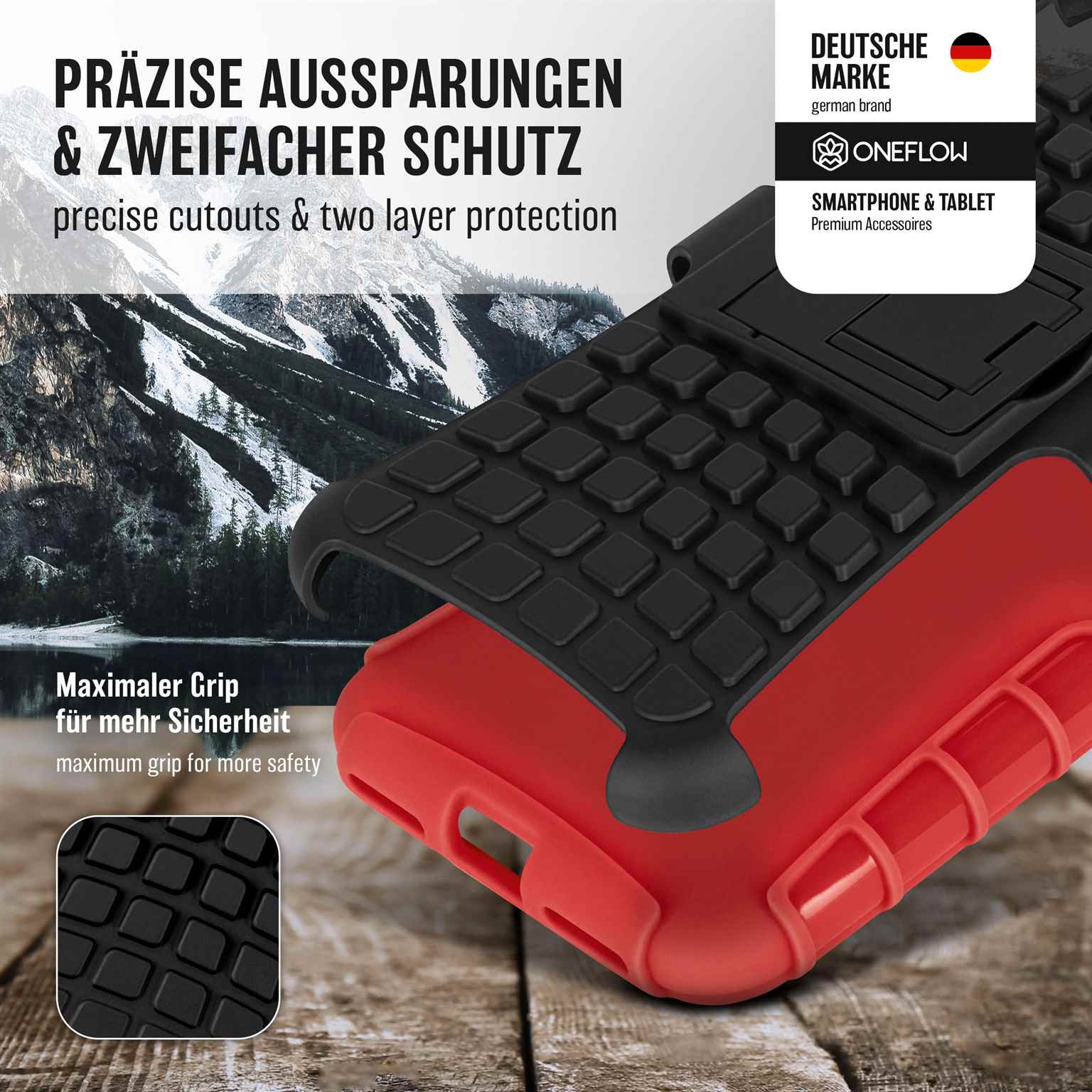 ONEFLOW Tank Case iPhone 6 Panzerhülle Outdoor – Weiteres Produktbild 3 ONEFLOW Tank Case iPhone 6 Panzerhülle Outdoor – Weiteres Produktbild 3