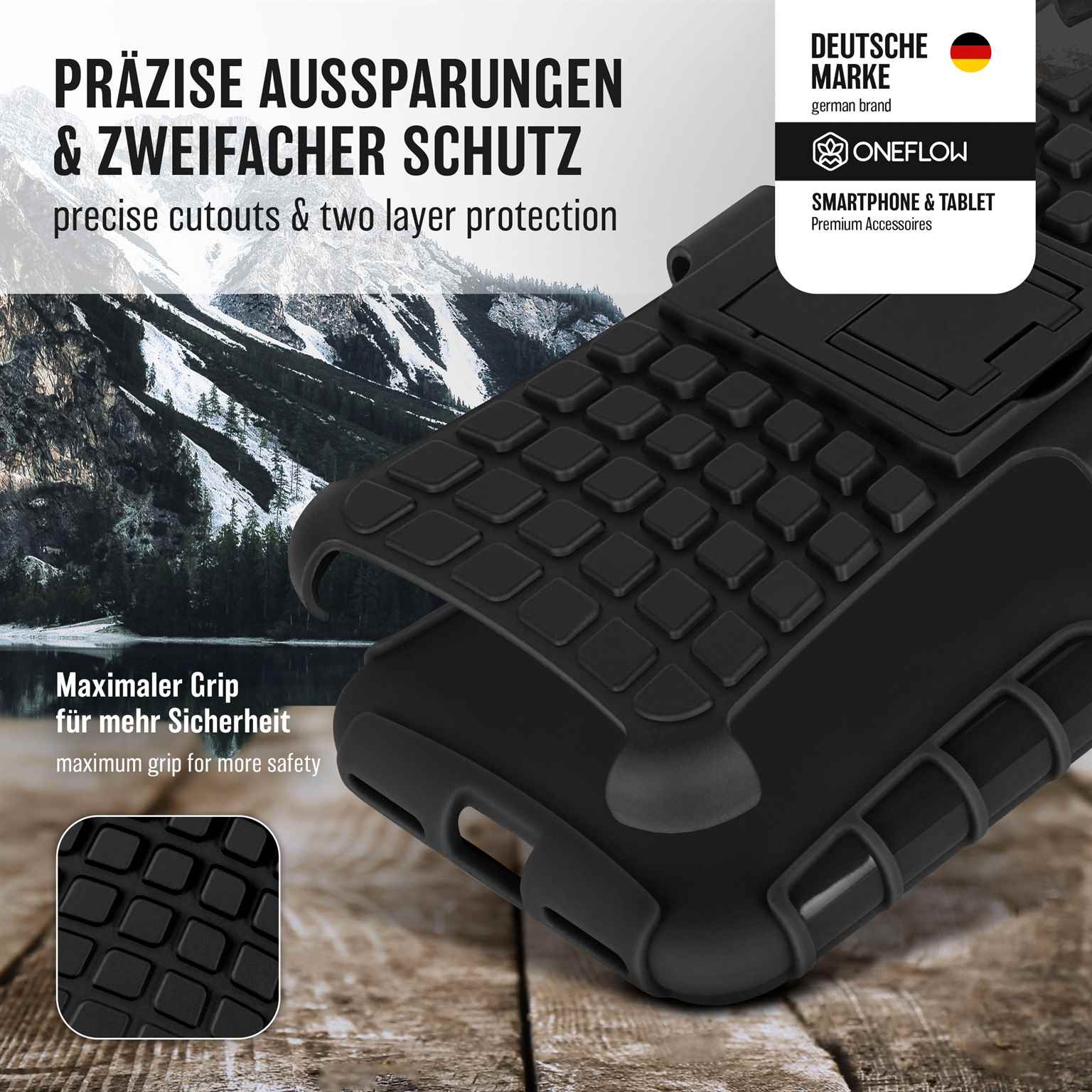 ONEFLOW Tank Case iPhone 6 Panzerhülle Outdoor – Weiteres Produktbild 3 ONEFLOW Tank Case iPhone 6 Panzerhülle Outdoor – Weiteres Produktbild 3