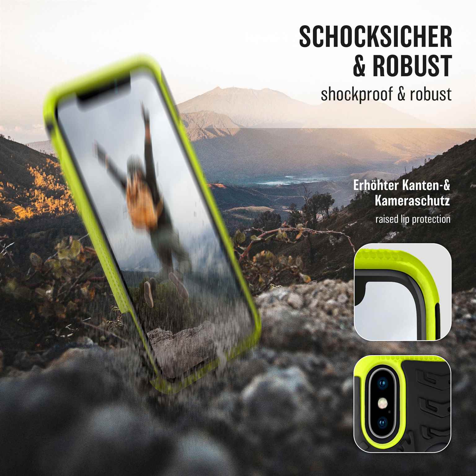 ONEFLOW Tank Case iPhone XS Panzerhülle Outdoor – Weiteres Produktbild 5 ONEFLOW Tank Case iPhone XS Panzerhülle Outdoor – Weiteres Produktbild 5