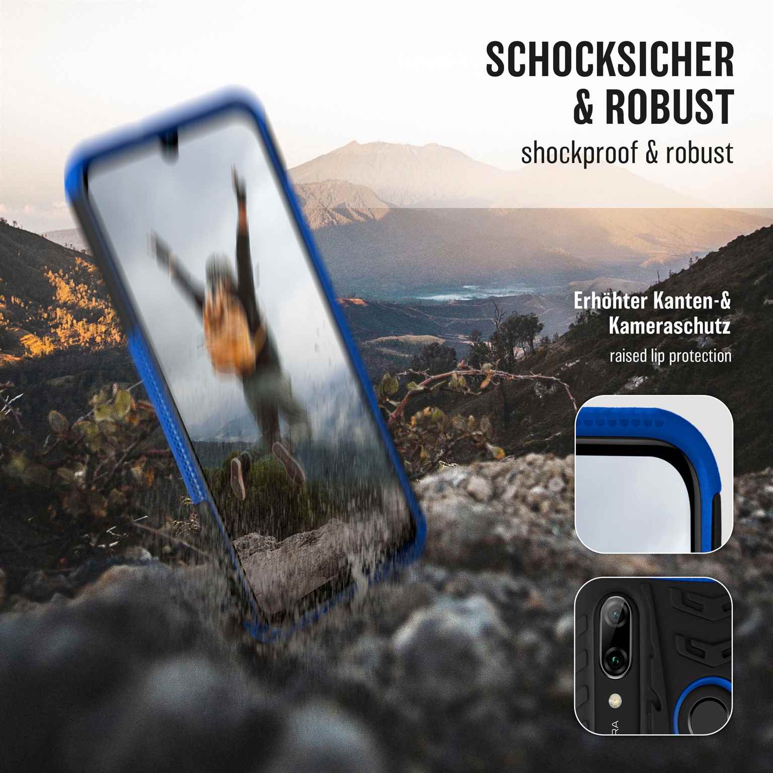 ONEFLOW Tank Case Huawei P smart 2019 Panzerhülle Outdoor – Weiteres Produktbild 5 ONEFLOW Tank Case Huawei P smart 2019 Panzerhülle Outdoor – Weiteres Produktbild 5