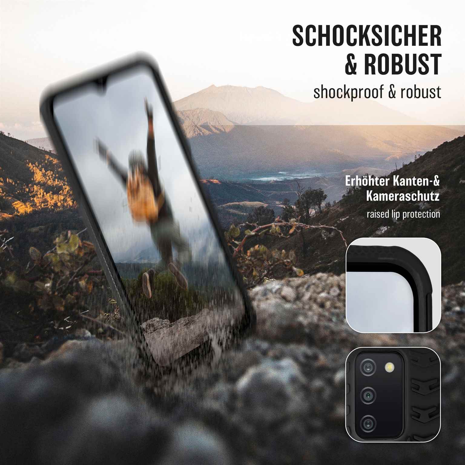 ONEFLOW Tank Case Samsung Galaxy A03s Panzerhülle Outdoor – Weiteres Produktbild 5