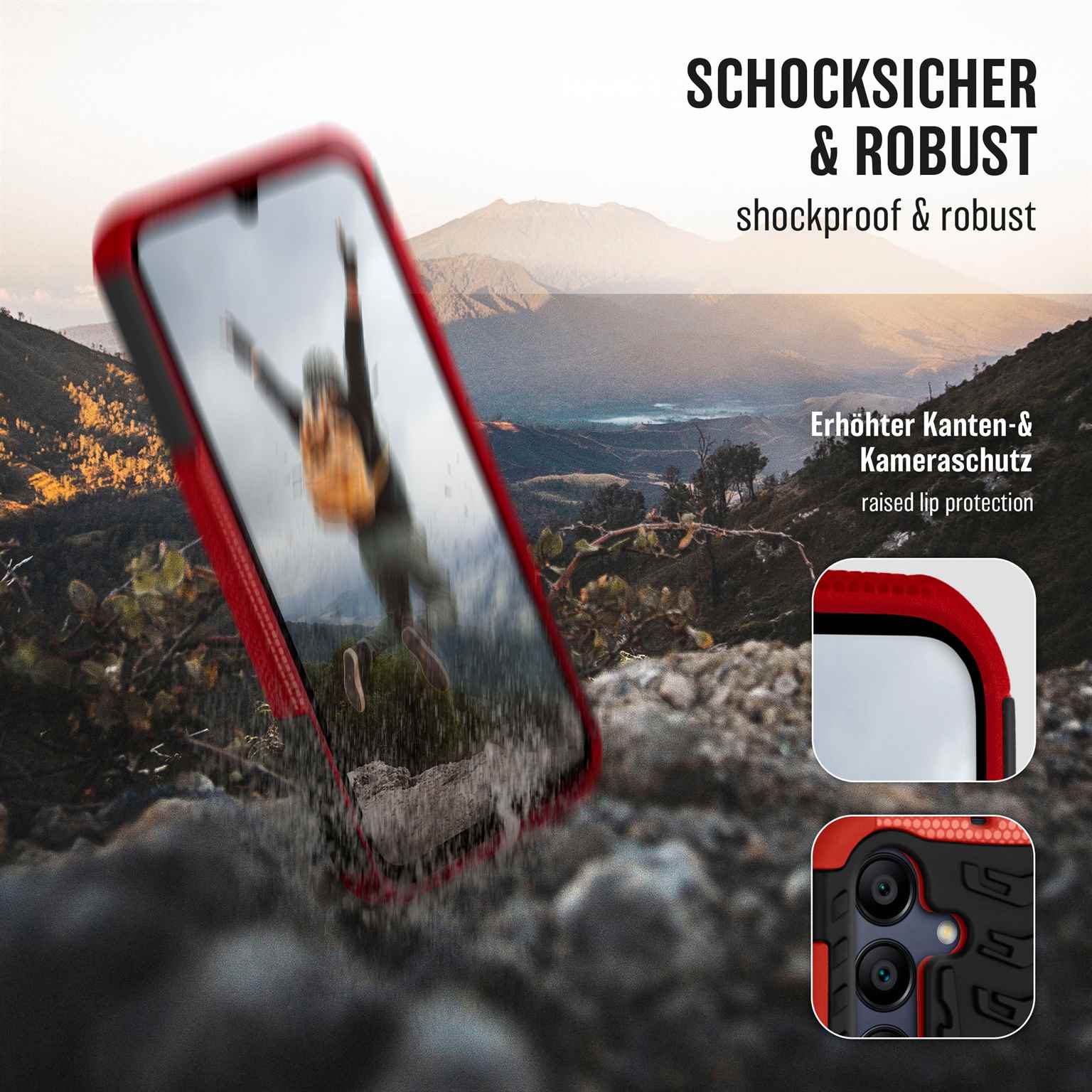 ONEFLOW Tank Case Samsung Galaxy A15 5G Panzerhülle Outdoor – Weiteres Produktbild 5 ONEFLOW Tank Case Samsung Galaxy A15 5G Panzerhülle Outdoor – Weiteres Produktbild 5