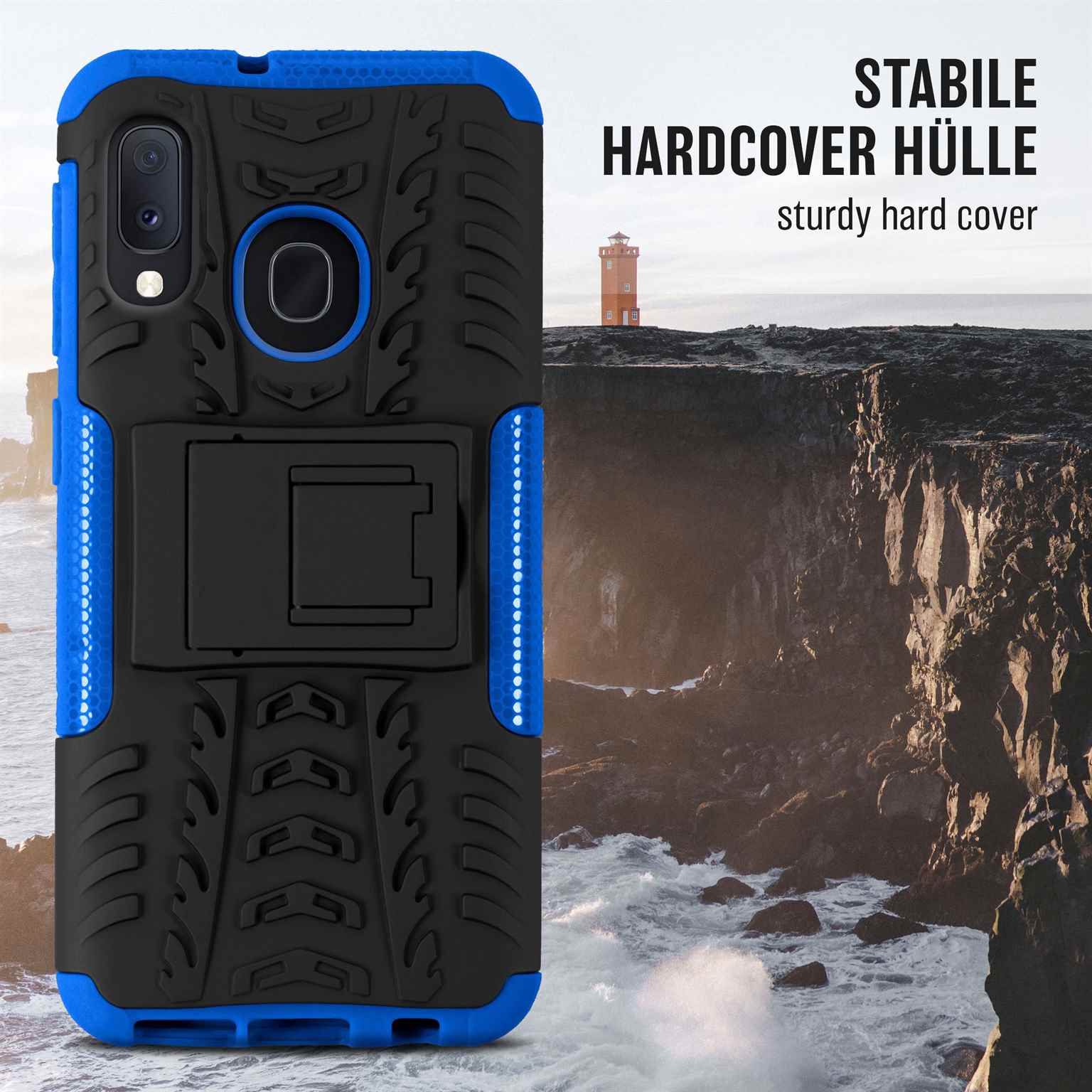 ONEFLOW Tank Case Samsung Galaxy A20e Panzerhülle Outdoor – Weiteres Produktbild 2 ONEFLOW Tank Case Samsung Galaxy A20e Panzerhülle Outdoor – Weiteres Produktbild 2