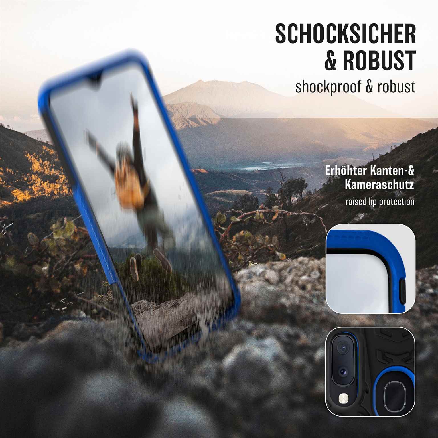 ONEFLOW Tank Case Samsung Galaxy A20e Panzerhülle Outdoor – Weiteres Produktbild 5 ONEFLOW Tank Case Samsung Galaxy A20e Panzerhülle Outdoor – Weiteres Produktbild 5