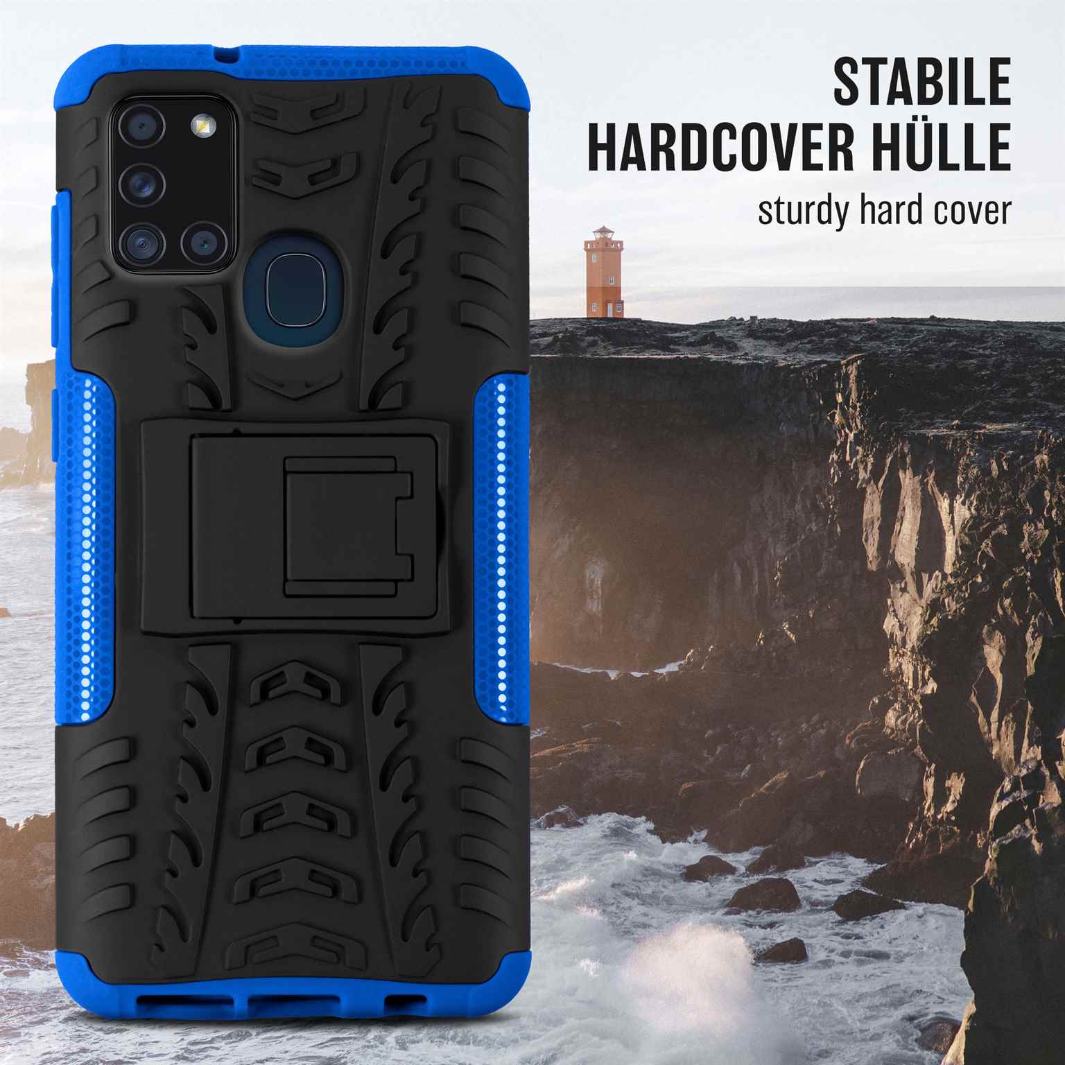 ONEFLOW Tank Case Samsung Galaxy A21s Panzerhülle Outdoor – Weiteres Produktbild 2 ONEFLOW Tank Case Samsung Galaxy A21s Panzerhülle Outdoor – Weiteres Produktbild 2