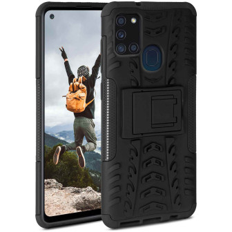 ONEFLOW ONEFLOW Tank Case Samsung Galaxy A21s Panzerhülle Outdoor – Obsidian