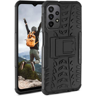 ONEFLOW Tank Case Samsung Galaxy A23 5G Panzerhülle Outdoor – Obsidian