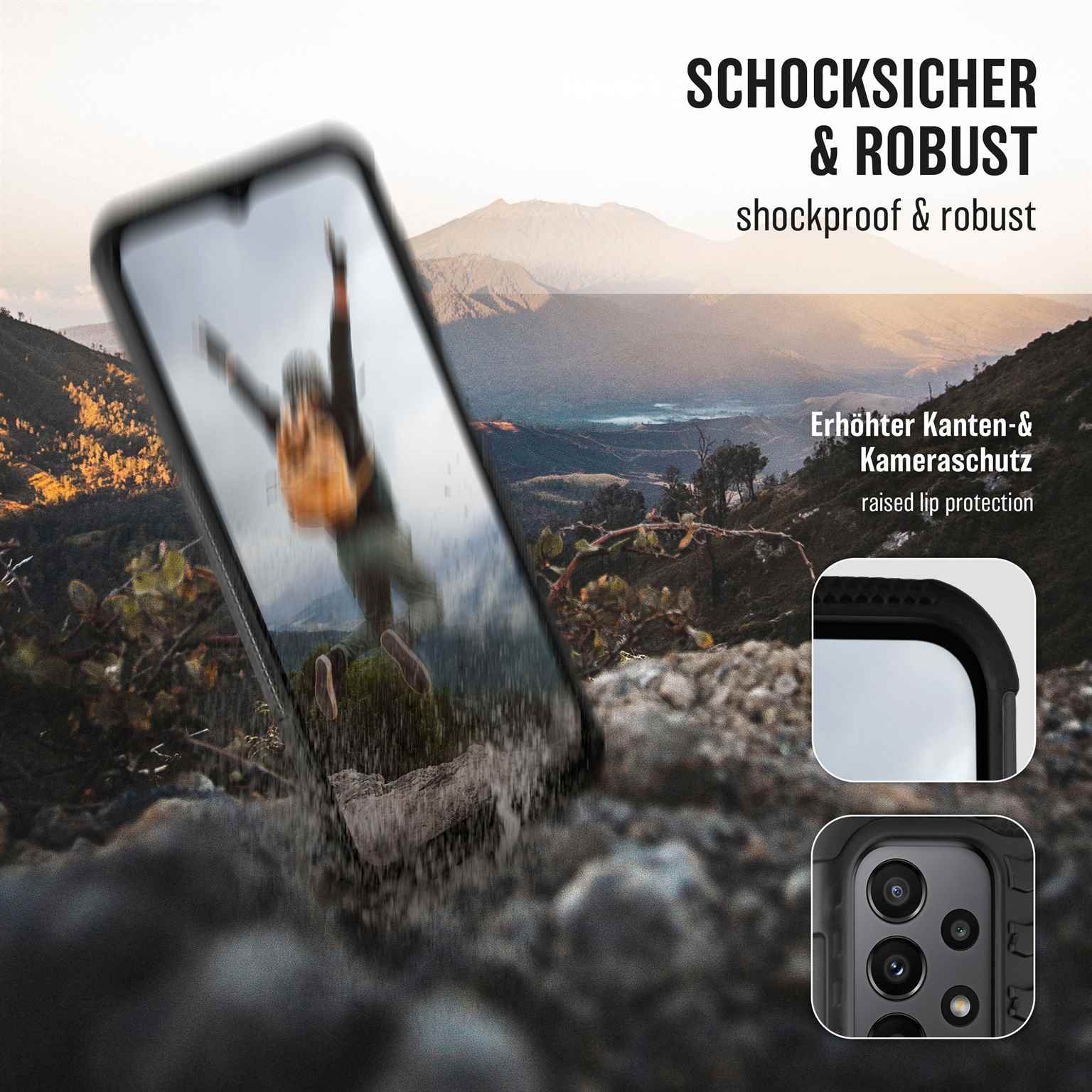 ONEFLOW Tank Case Samsung Galaxy A23 5G Panzerhülle Outdoor – Weiteres Produktbild 5 ONEFLOW Tank Case Samsung Galaxy A23 5G Panzerhülle Outdoor – Weiteres Produktbild 5