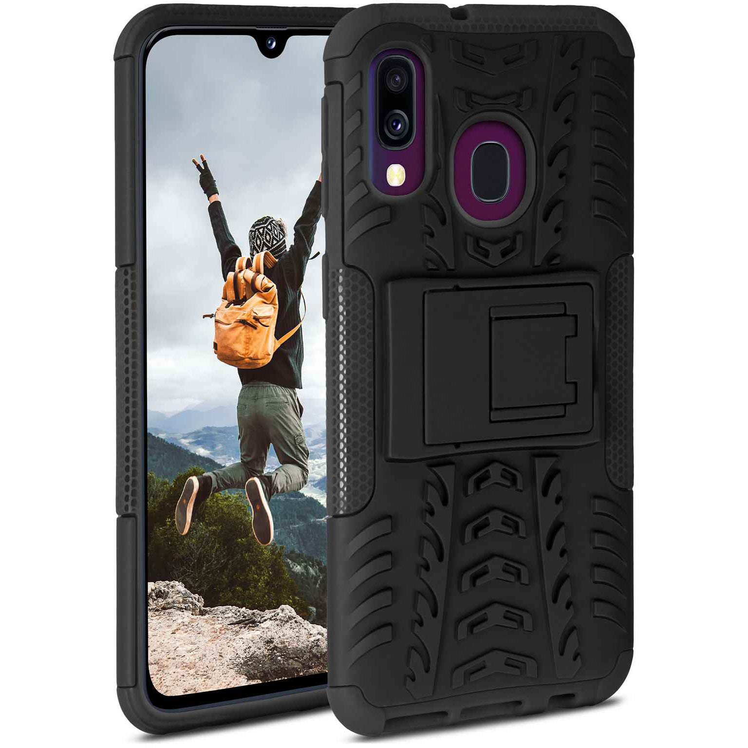 ONEFLOW Tank Case Samsung Galaxy A40 Panzerhülle Outdoor – Weiteres Produktbild 1 ONEFLOW Tank Case Samsung Galaxy A40 Panzerhülle Outdoor – Weiteres Produktbild 1