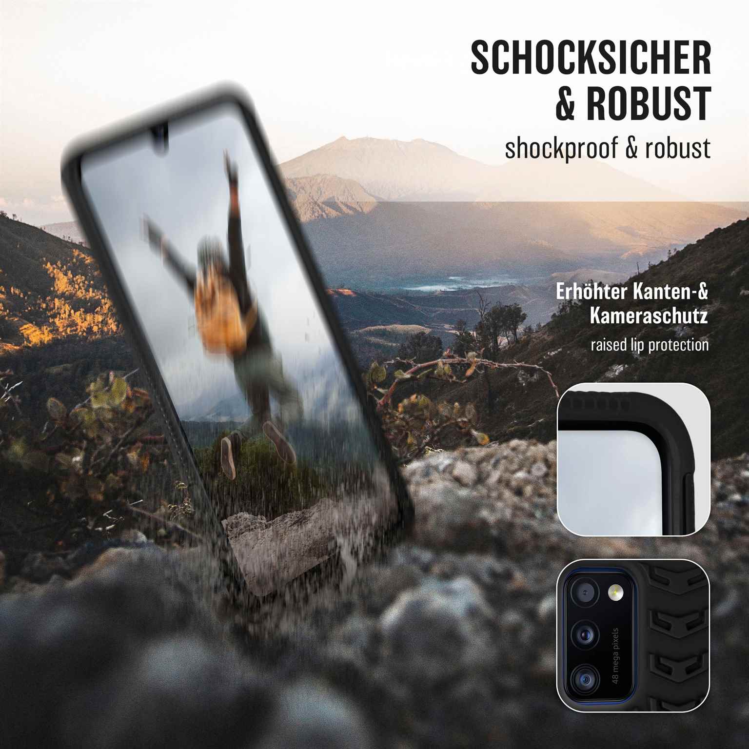 ONEFLOW Tank Case Samsung Galaxy A41 Panzerhülle Outdoor – Weiteres Produktbild 5 ONEFLOW Tank Case Samsung Galaxy A41 Panzerhülle Outdoor – Weiteres Produktbild 5