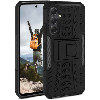 ONEFLOW Tank Case Samsung Galaxy A54 5G Panzerhülle Outdoor – Obsidian