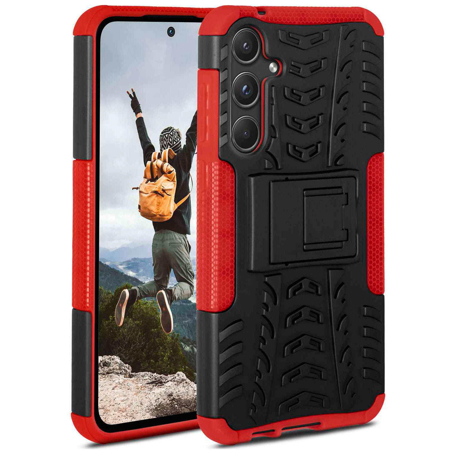 ONEFLOW Tank Case Samsung Galaxy A55 5G Panzerhülle Outdoor – undefined