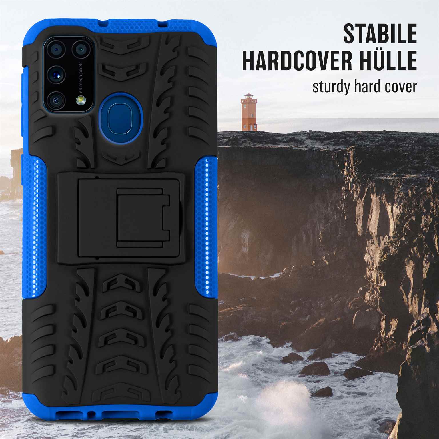ONEFLOW Tank Case Samsung Galaxy M31 Panzerhülle Outdoor – Weiteres Produktbild 2 ONEFLOW Tank Case Samsung Galaxy M31 Panzerhülle Outdoor – Weiteres Produktbild 2