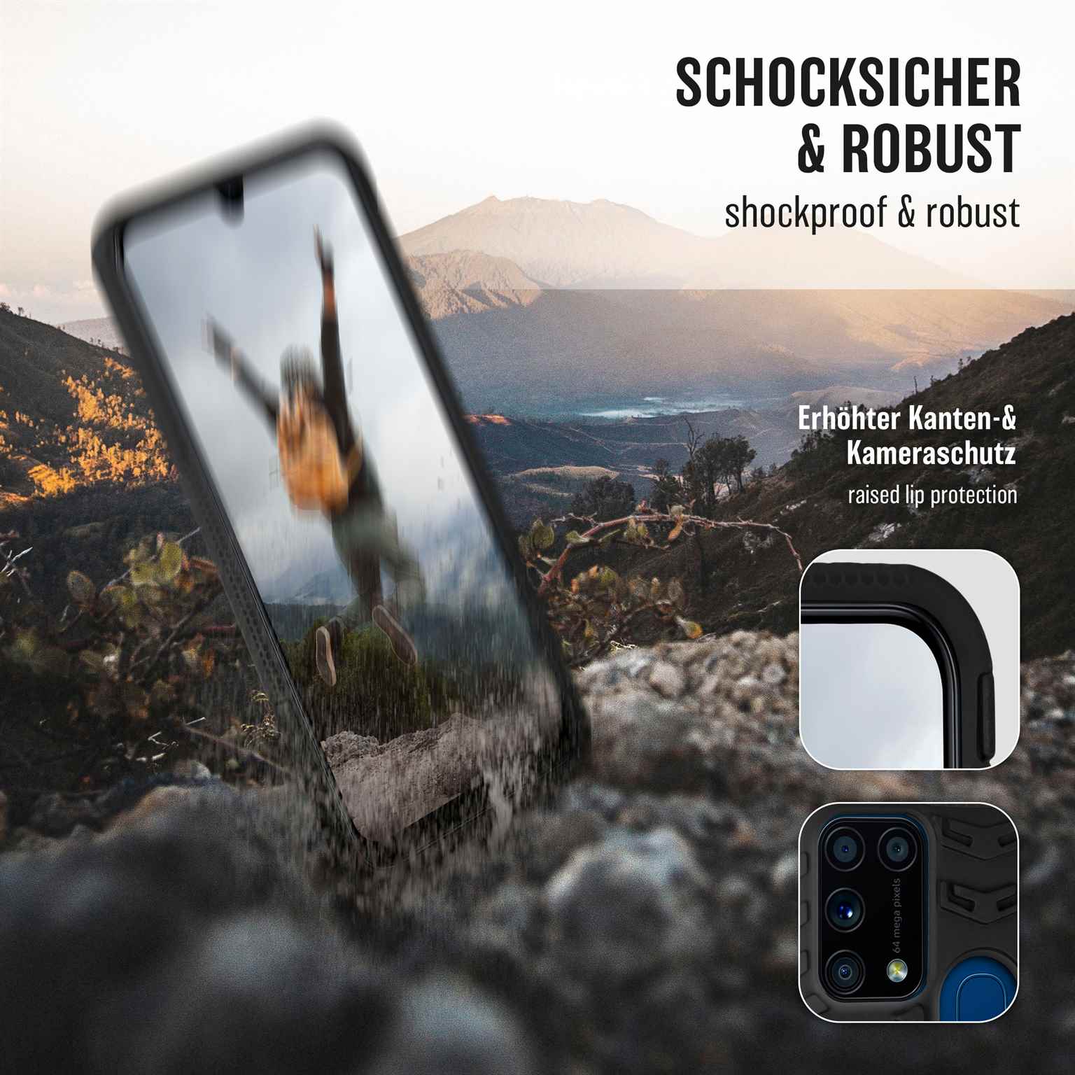 ONEFLOW Tank Case Samsung Galaxy M31 Panzerhülle Outdoor – Weiteres Produktbild 5