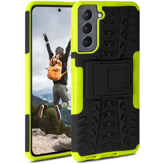 ONEFLOW ONEFLOW Tank Case Samsung Galaxy S21 Panzerhülle Outdoor – Lime