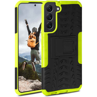 ONEFLOW Tank Case Samsung Galaxy S22 Plus Panzerhülle Outdoor – Lime