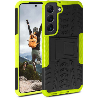 ONEFLOW Tank Case Samsung Galaxy S22 Panzerhülle Outdoor – Lime