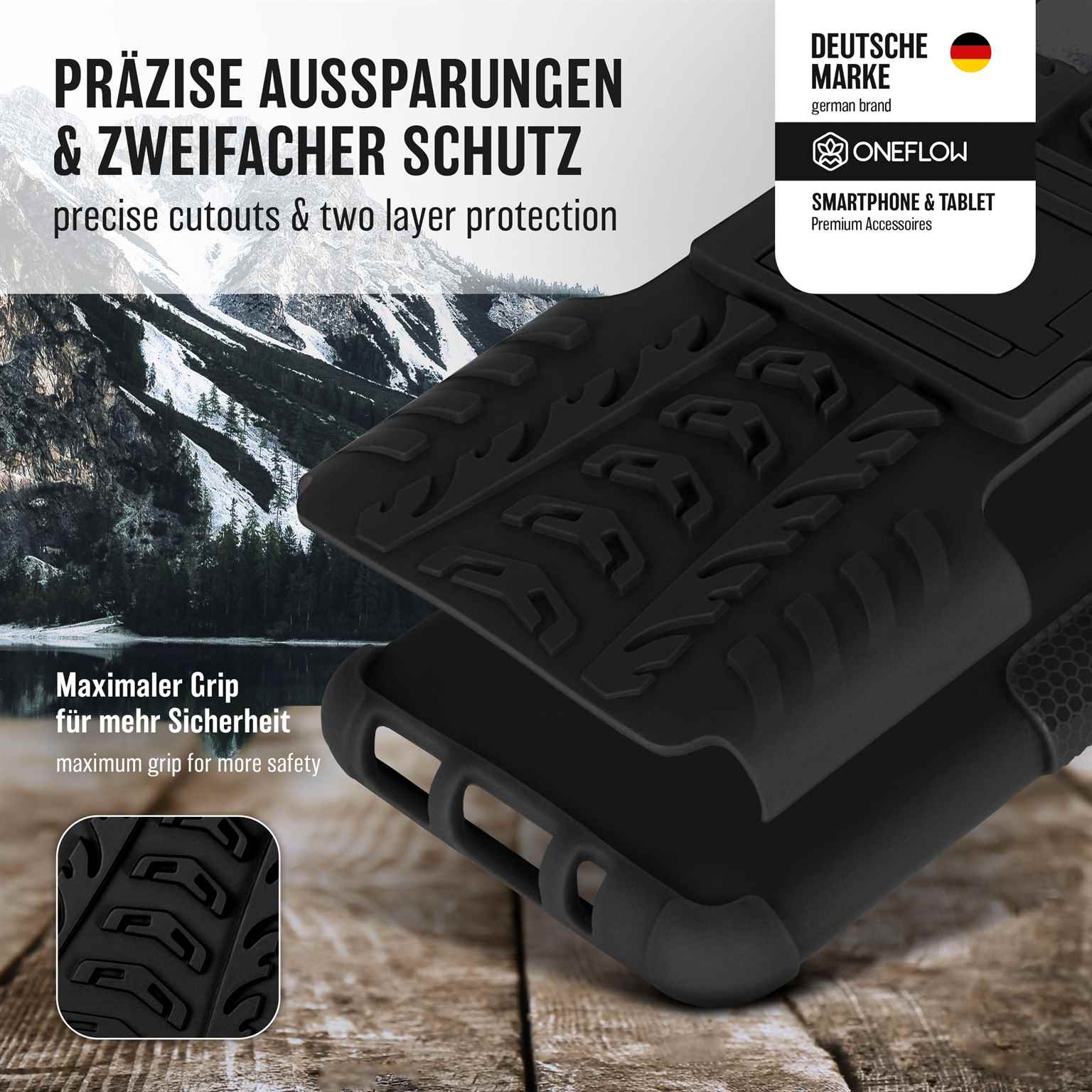 ONEFLOW Tank Case Samsung Galaxy S23 Ultra Panzerhülle Outdoor – Weiteres Produktbild 3