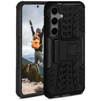 ONEFLOW Tank Case Samsung Galaxy S24 Panzerhülle Outdoor – Obsidian ONEFLOW Tank Case Samsung Galaxy S24 Panzerhülle Outdoor – Obsidian