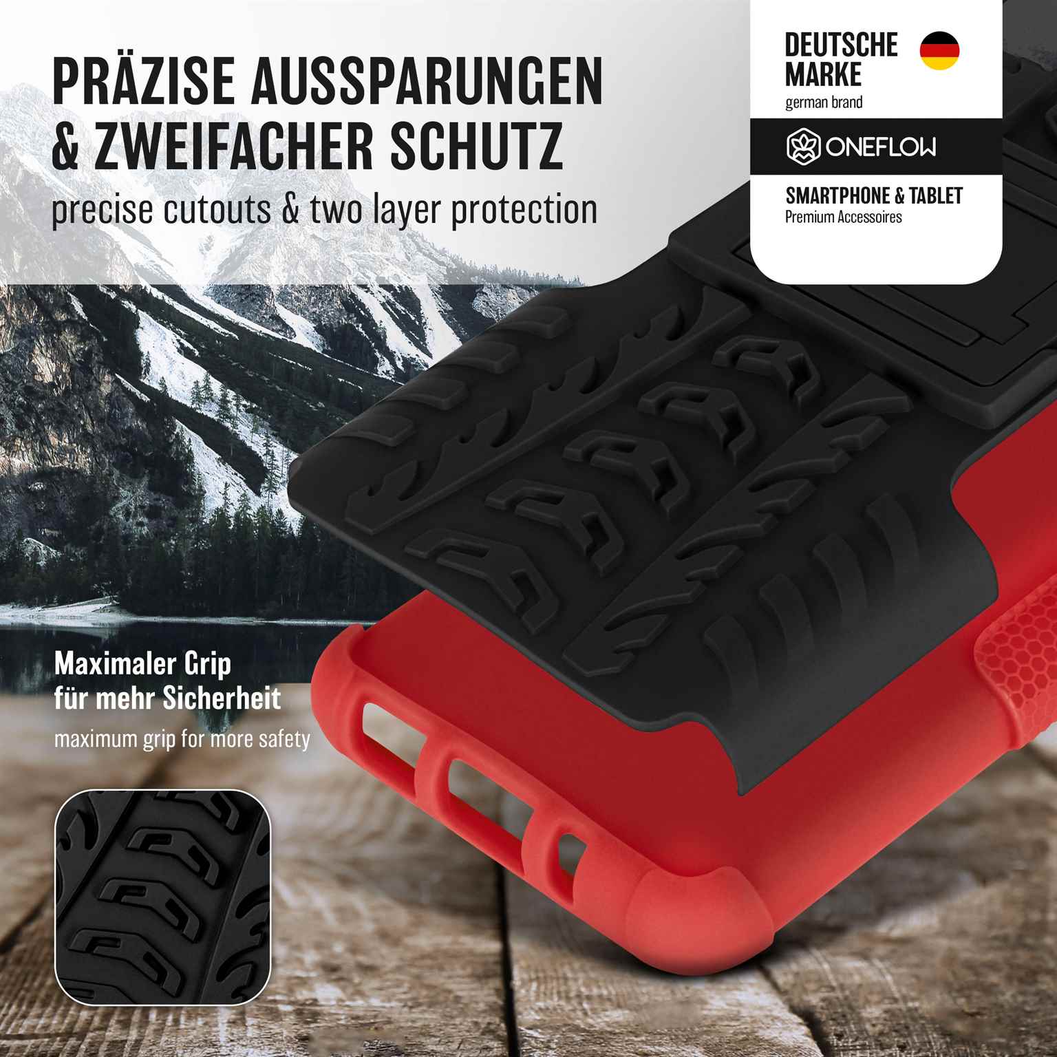 ONEFLOW Tank Case Samsung Galaxy S8 Plus Panzerhülle Outdoor – Weiteres Produktbild 2