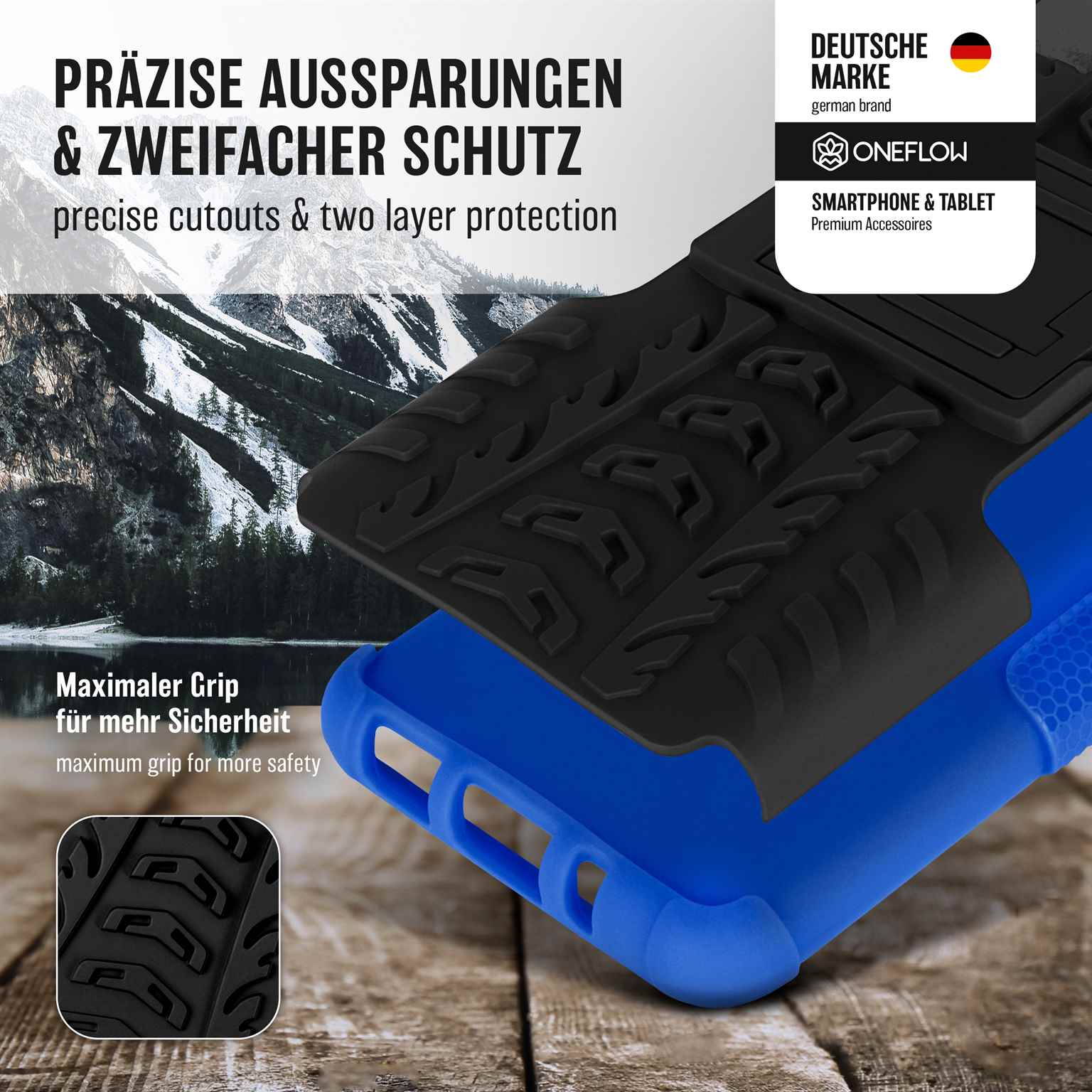 ONEFLOW Tank Case Xiaomi Mi 10T Panzerhülle Outdoor – Weiteres Produktbild 2