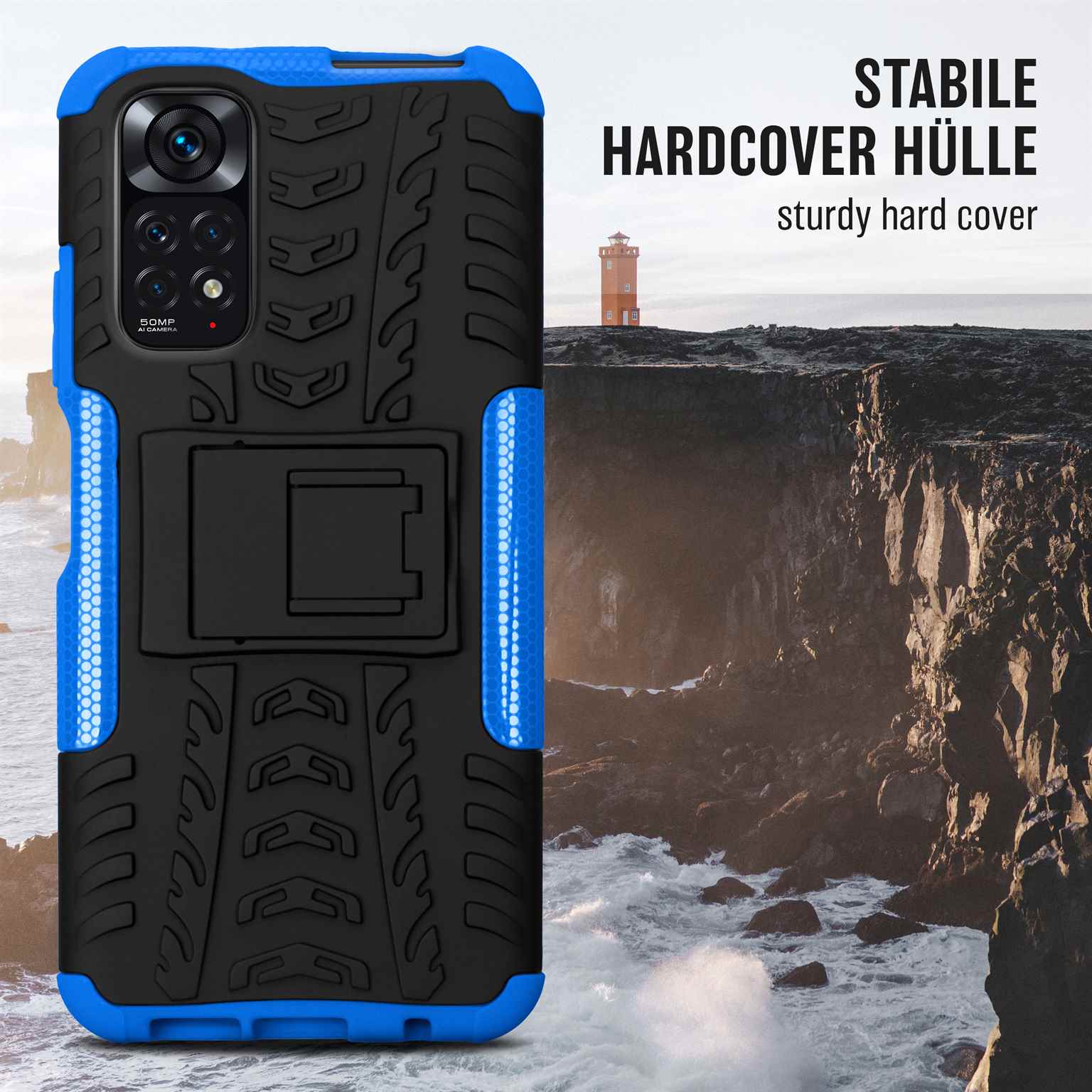 ONEFLOW Tank Case Redmi Note 11 Panzerhülle Outdoor – Weiteres Produktbild 1