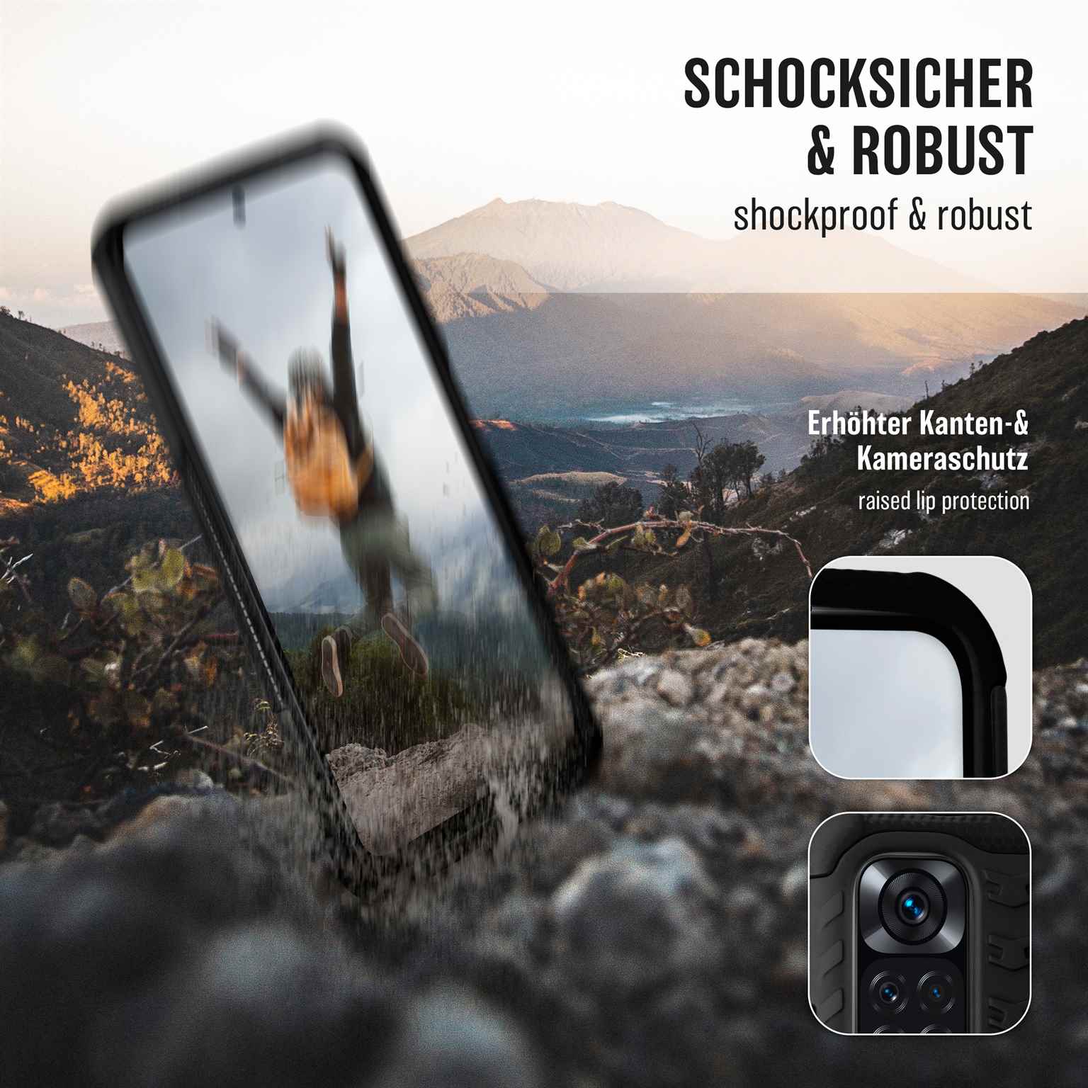 ONEFLOW Tank Case Redmi Note 11 Panzerhülle Outdoor – Weiteres Produktbild 5 ONEFLOW Tank Case Redmi Note 11 Panzerhülle Outdoor – Weiteres Produktbild 5