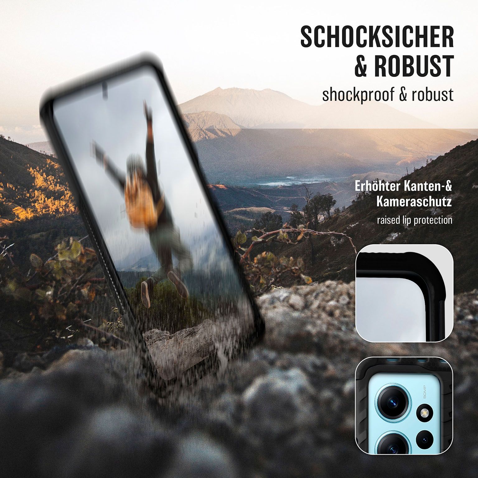 ONEFLOW Tank Case Redmi Note 12 (4G) Panzerhülle Outdoor – Weiteres Produktbild 4 ONEFLOW Tank Case Redmi Note 12 (4G) Panzerhülle Outdoor – Weiteres Produktbild 4