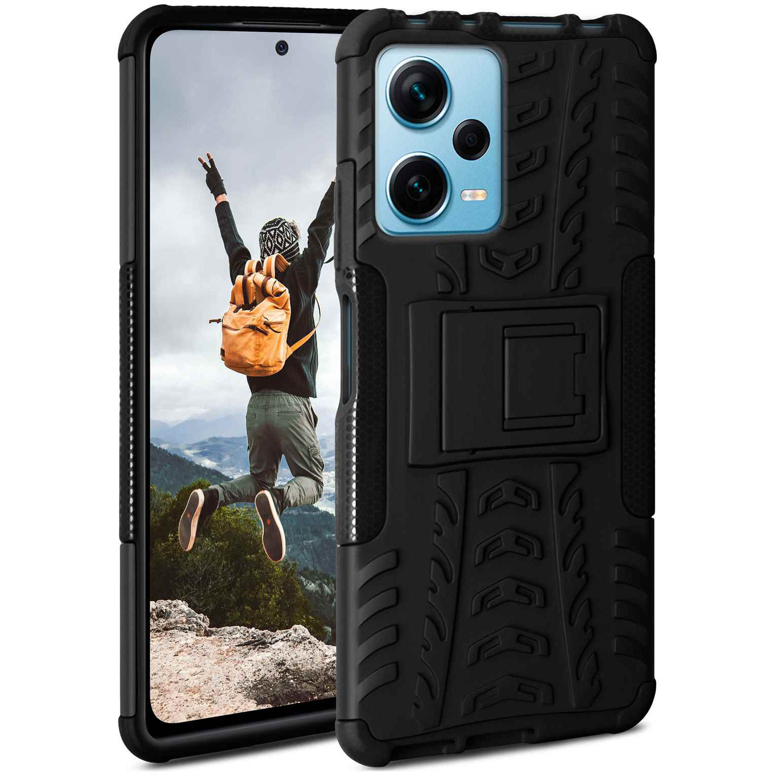 ONEFLOW Tank Case Redmi Note 12 Pro 5G Panzerhülle Outdoor – undefined