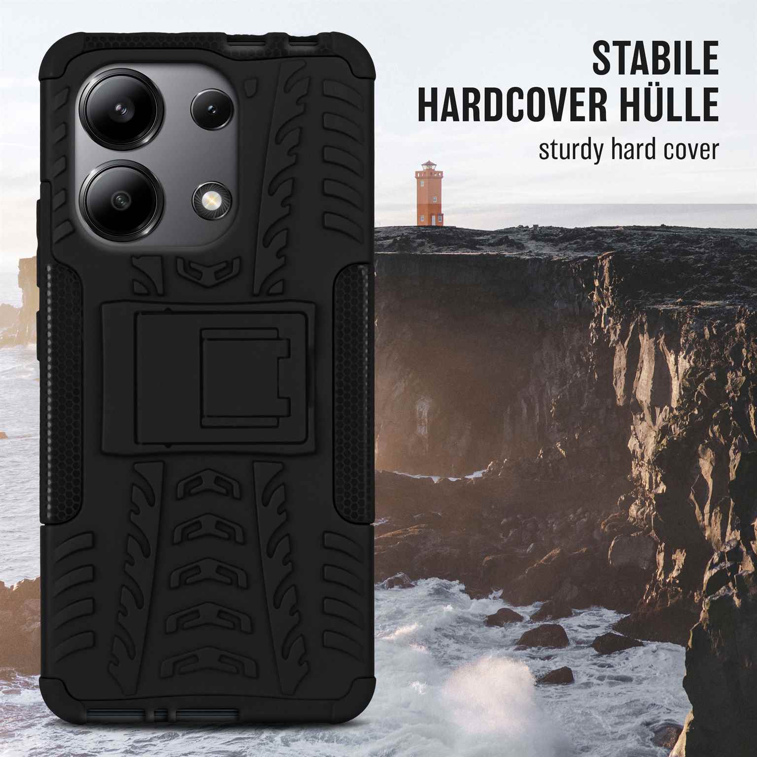 ONEFLOW Tank Case Redmi Note 13 (4G) Panzerhülle Outdoor – Weiteres Produktbild 2 ONEFLOW Tank Case Redmi Note 13 (4G) Panzerhülle Outdoor – Weiteres Produktbild 2